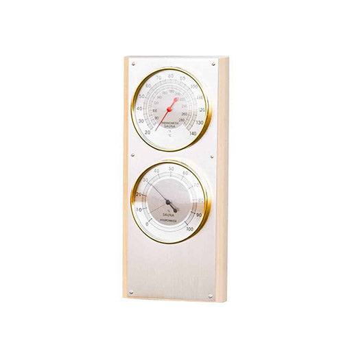 Scandia Wooden Thermometer-Hygrometer - Stash Shack Haven