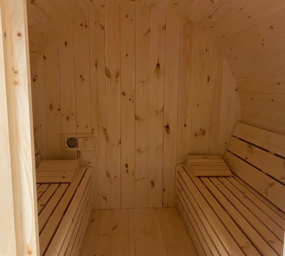 True North Barrel Outdoor Sauna - Red Cedar - Stash Shack Haven