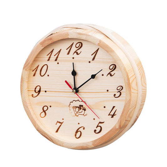 Scandia Wooden Sauna Clock - Stash Shack Haven